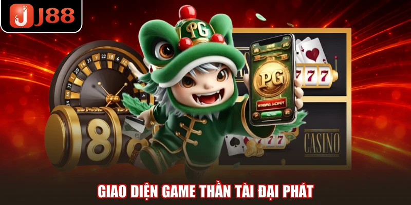 Giao diện game Thần Tài đại phát