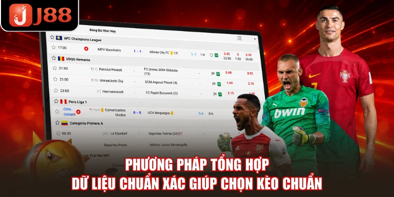 Phương pháp tổng hợp dữ liệu chuẩn xác giúp chọn kèo chuẩn